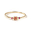 Orange and Pink Prism Ring