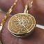 Gold Compass Pendant