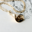 Gold Calla Pendant Necklace