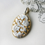 Two Tone Acanthus Pendant