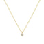 Diamond Miligrain Necklace (2.5mm)