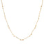 Gold Baton Chain Necklace