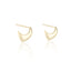 Small Gold Ravan Hoops