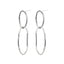 Silver Lula Oval Earrings