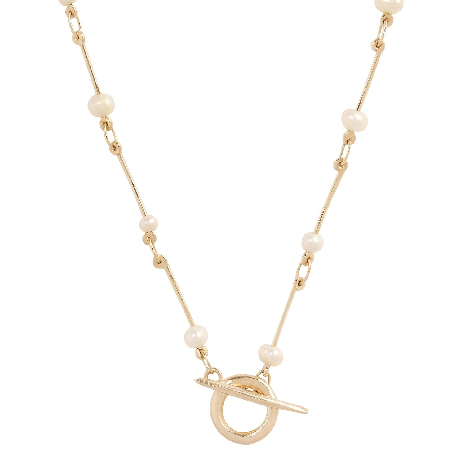 Pearl Baton Chain – Aster Jewelers