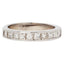 Princess Cut Half Eternity Ring