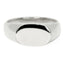 Silver Capo Oval Signet Ring