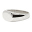 Silver Capo Oval Signet Ring